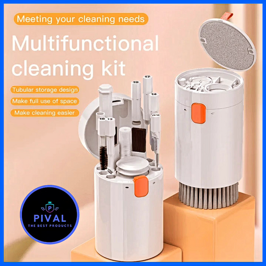 Multifuntional cleaning kit 20 in 1 / Kit de limpieza multifunción 20 en 1